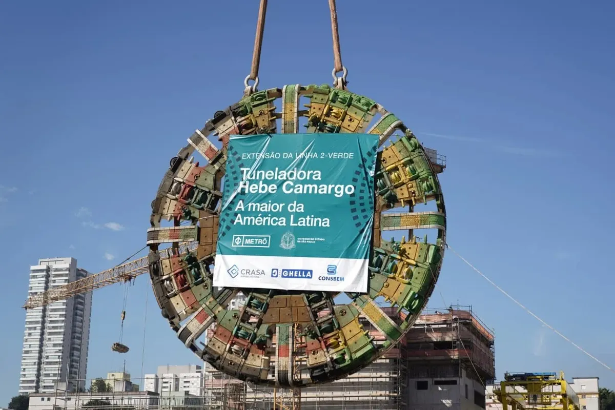Expansão da Linha 2-Verde do Metrô inicia escavação rumo a Guarulhos